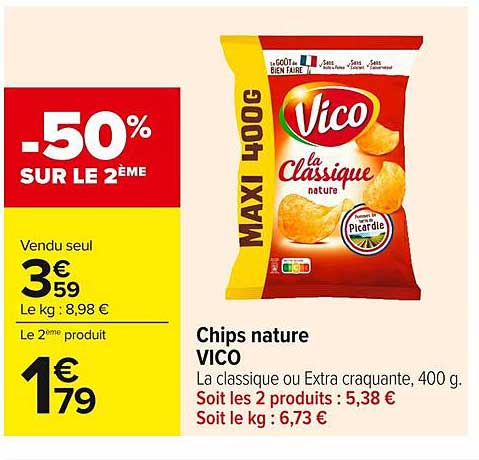 Chips nature VICO