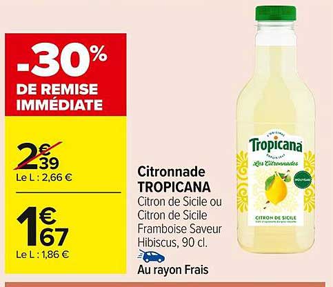 Citronnade TROPICANA
