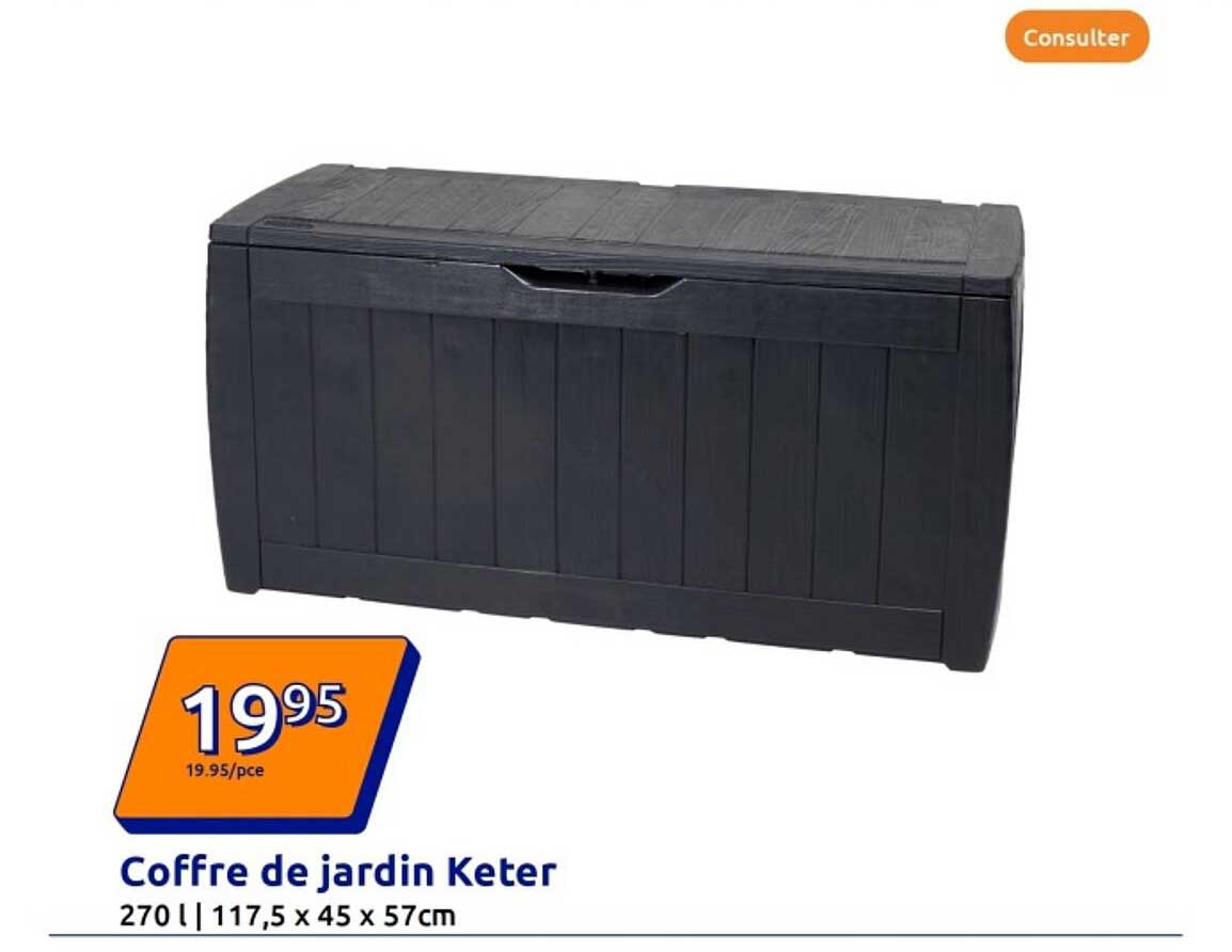 Coffre de jardin Keter