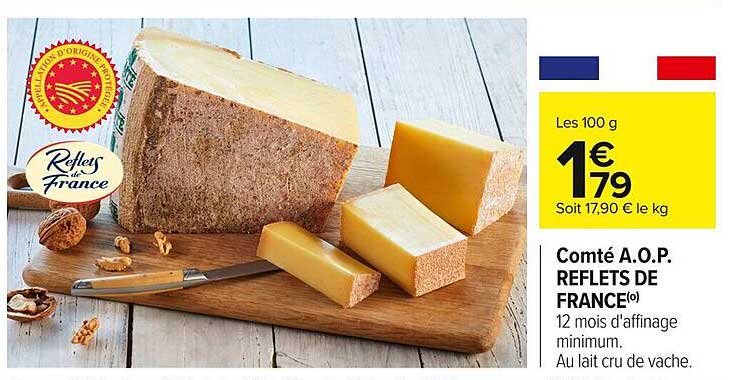 Comté A.O.P. REFLETS DE FRANCE