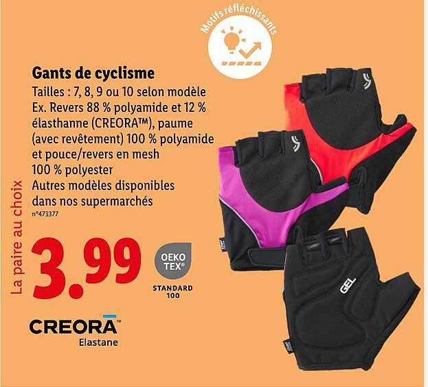 Gants de cyclisme