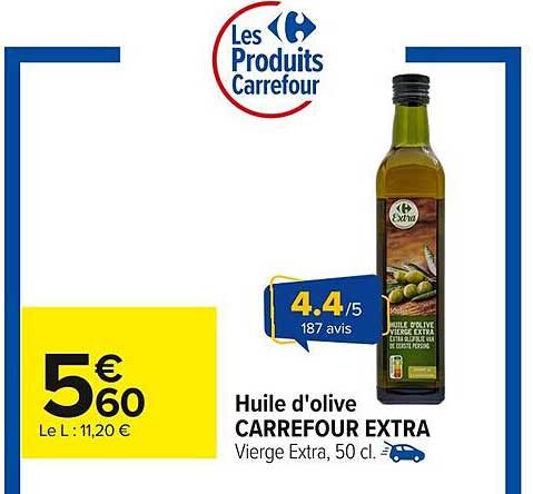 Huile d'olive CARREFOUR EXTRA