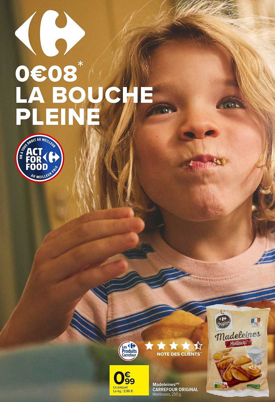LA BOUCHE PLEINE
