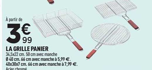 LA GRILLE PANIER