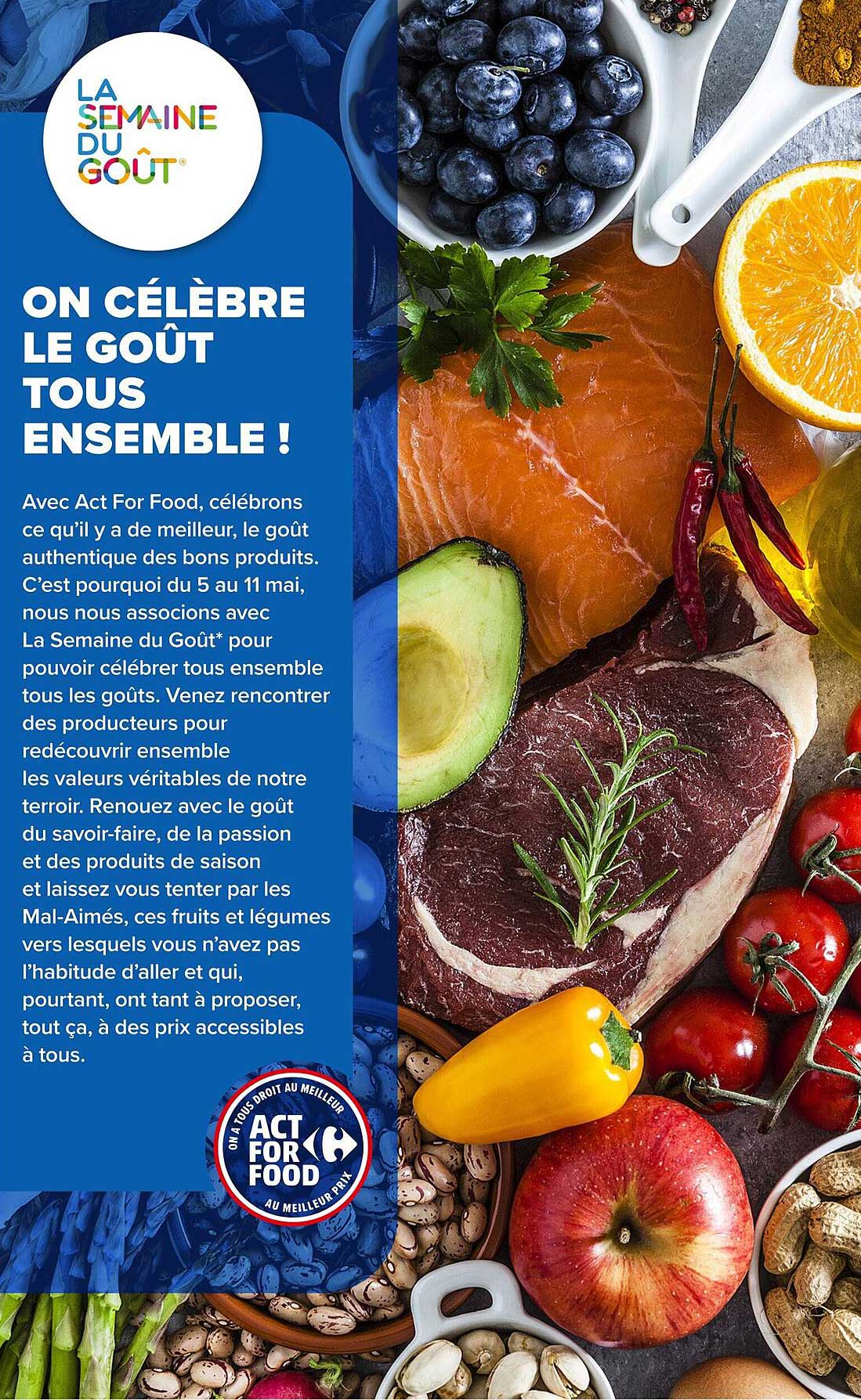 LA SEMAINE DU GOÛT