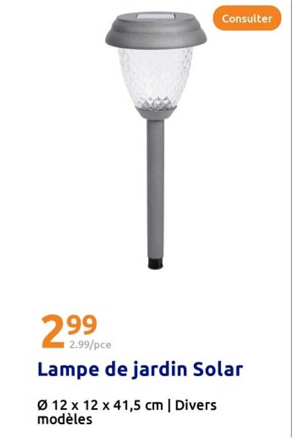 Lampe de jardin Solar