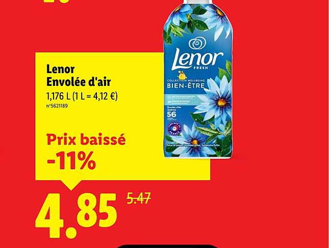 Lenor Envolée d'air