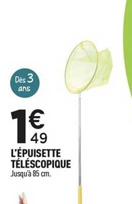 L'Épuisette Télescopique
