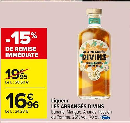 Liqueur LES ARRANGÉS DIVINS
