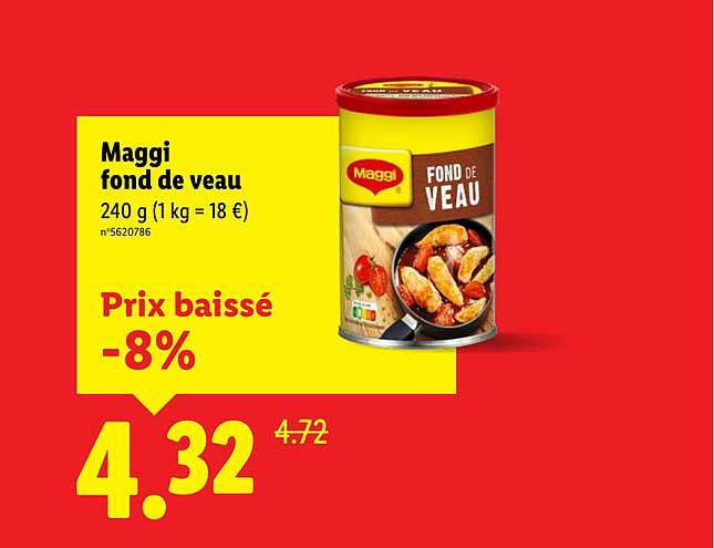 Maggi fond de veau 240 g