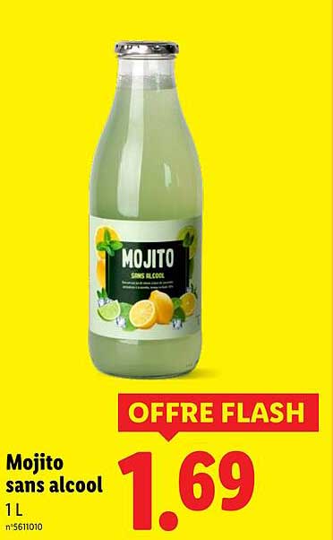 Mojito sans alcool 1 L