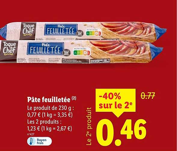 Pâte feuilletée