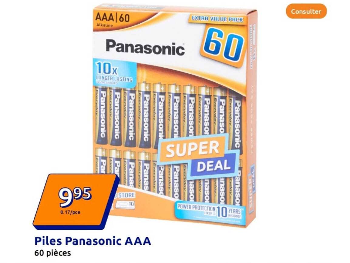 Piles Panasonic AAA