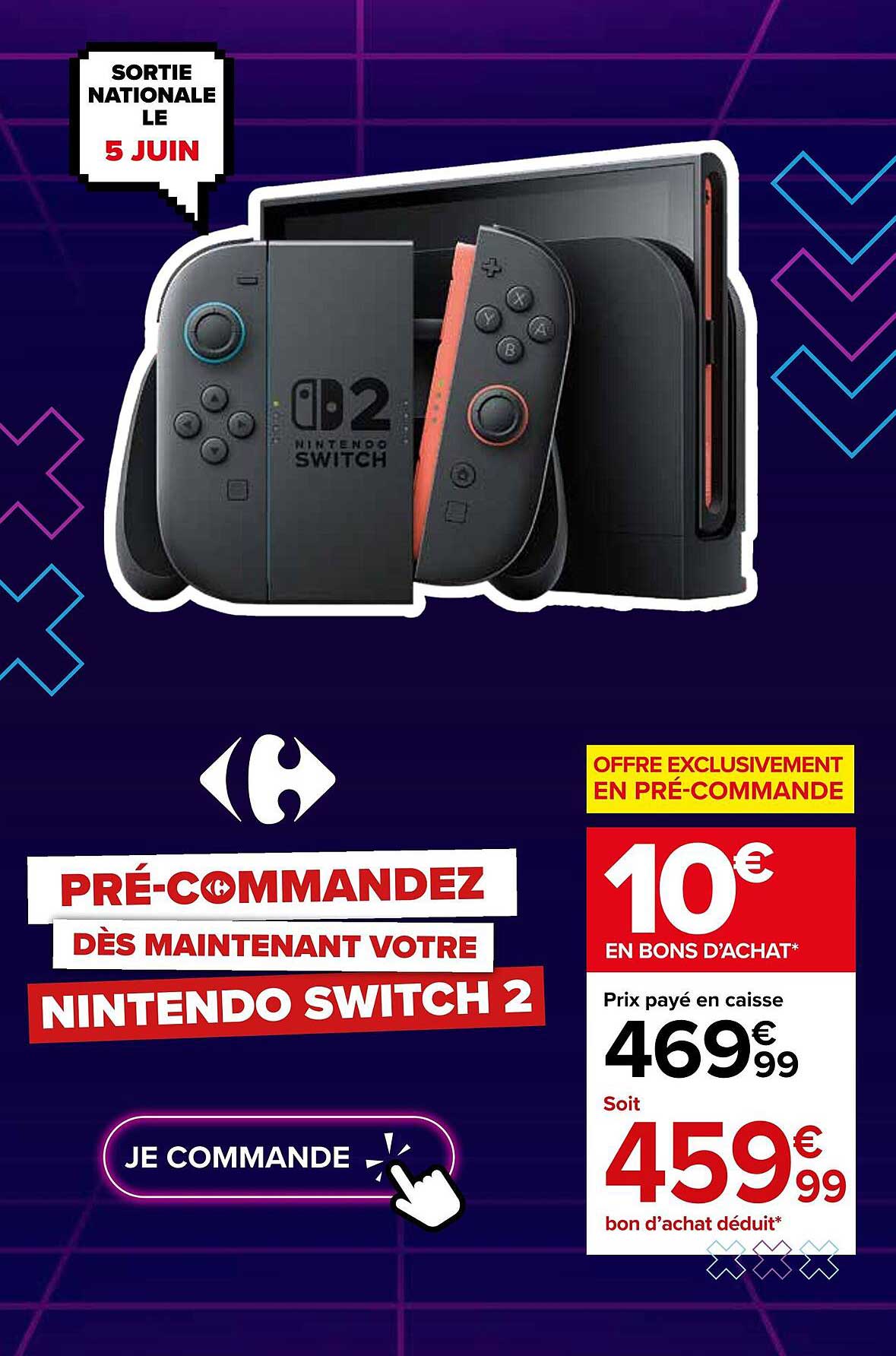 PRÉ-COMMANDEZ DÈS MAINTENANT VOTRE NINTENDO SWITCH 2