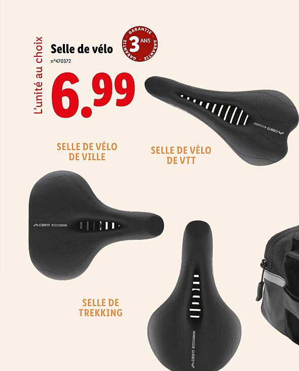 Selle de vélo