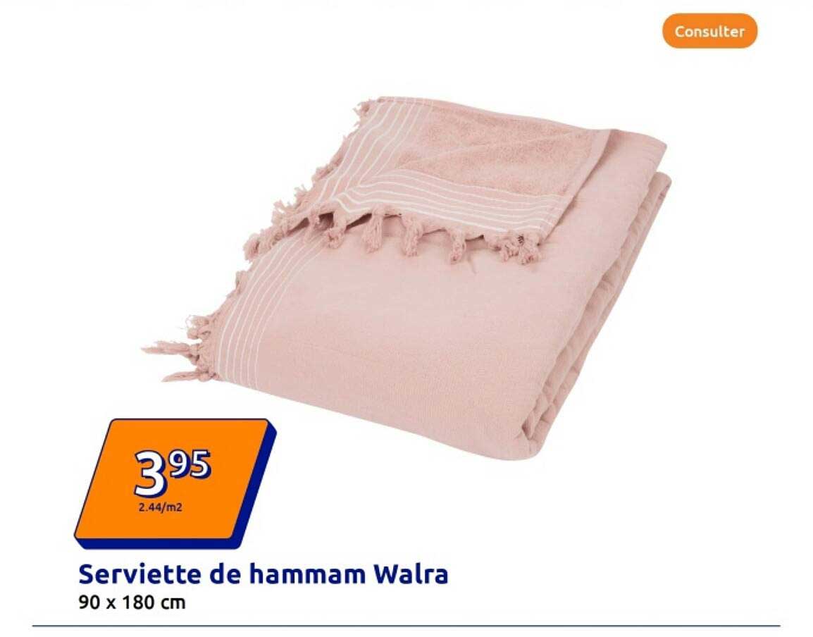Serviette de hammam Walra