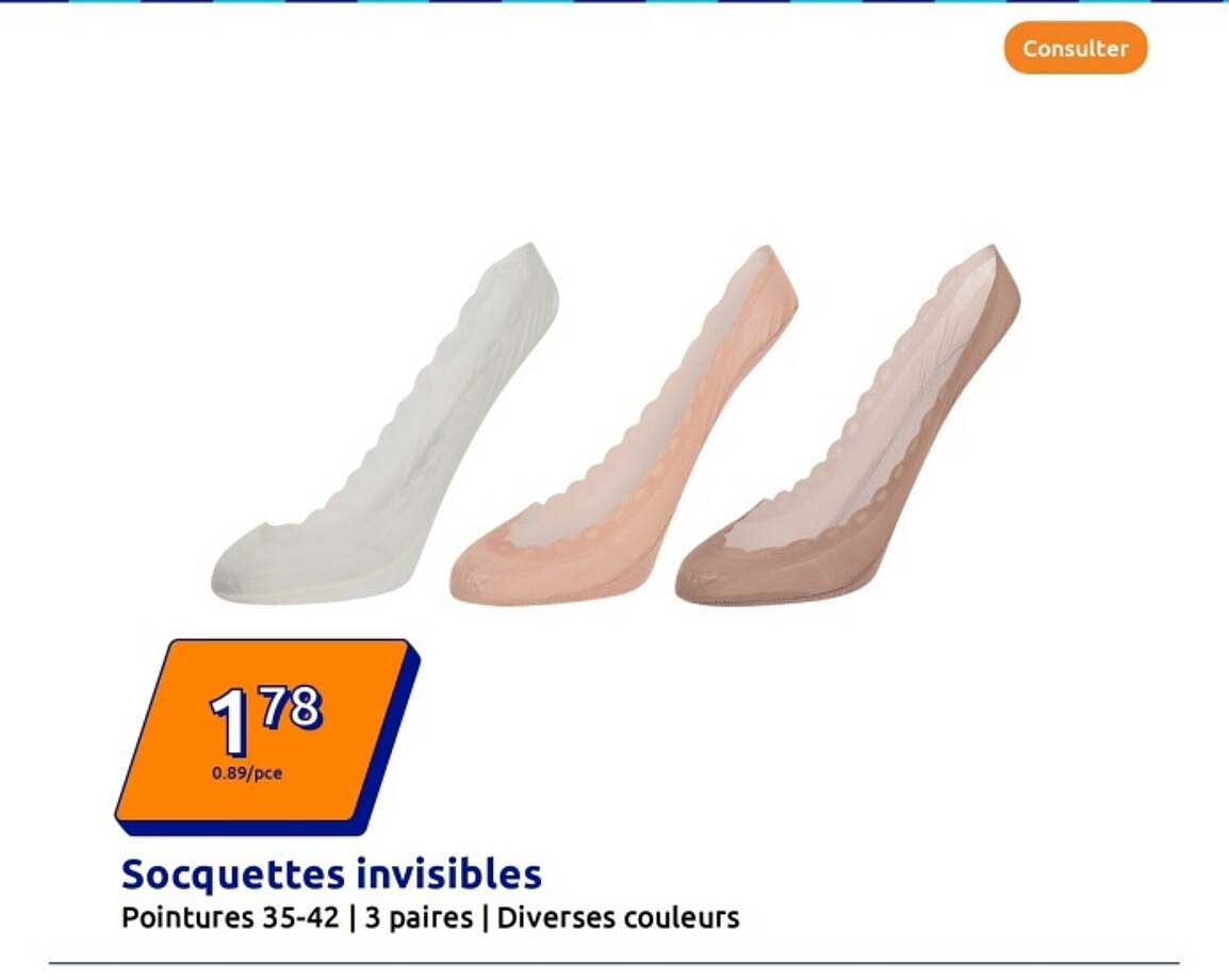 Socquettes invisibles