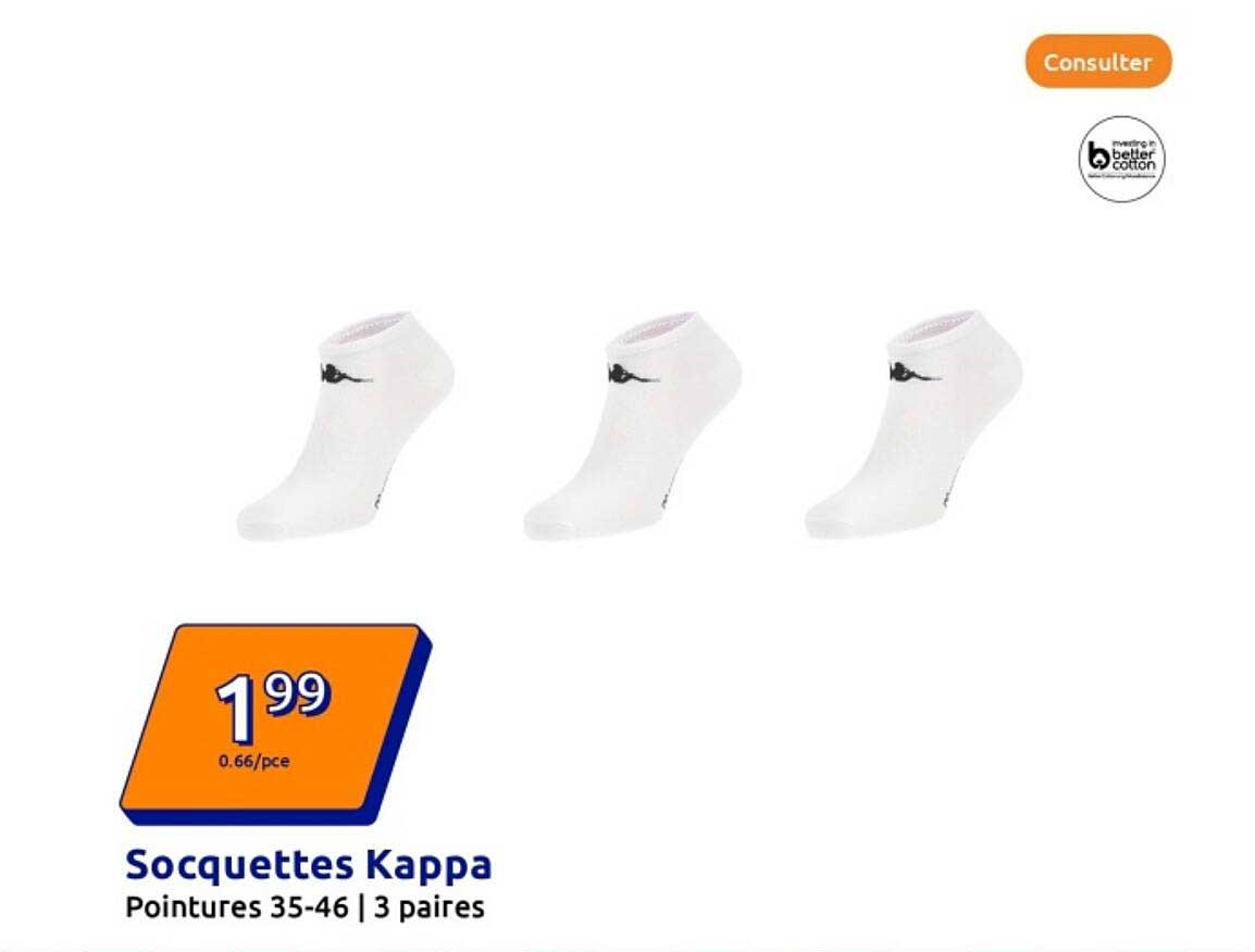 Socquettes Kappa