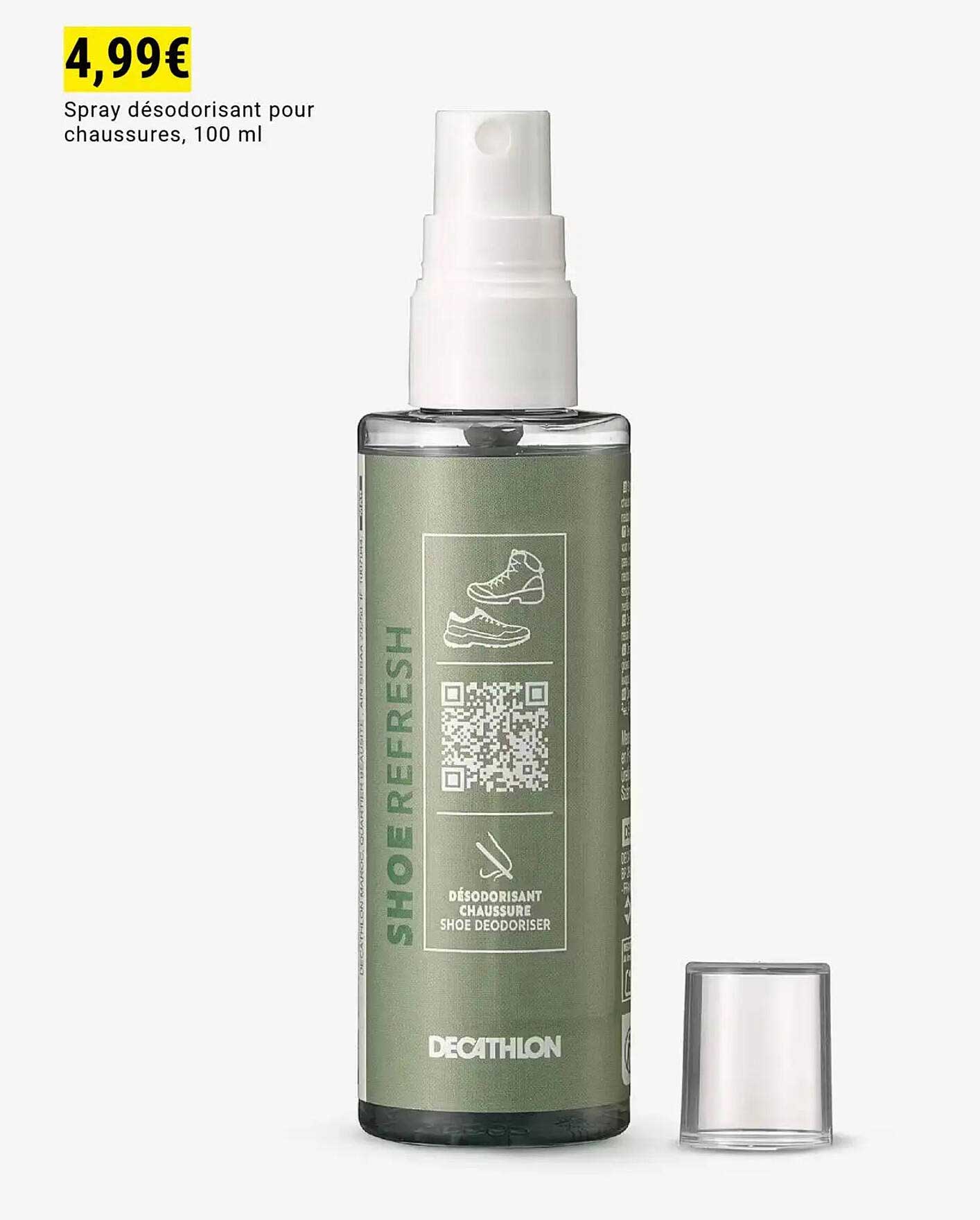 Spray désodorisant pour chaussures, 100 ml