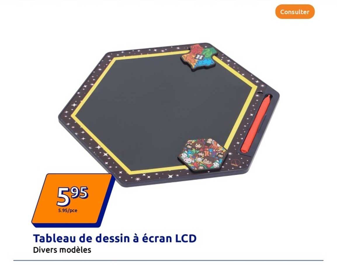 Tableau de dessin à écran LCD