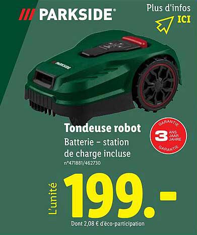 Tondeuse robot
