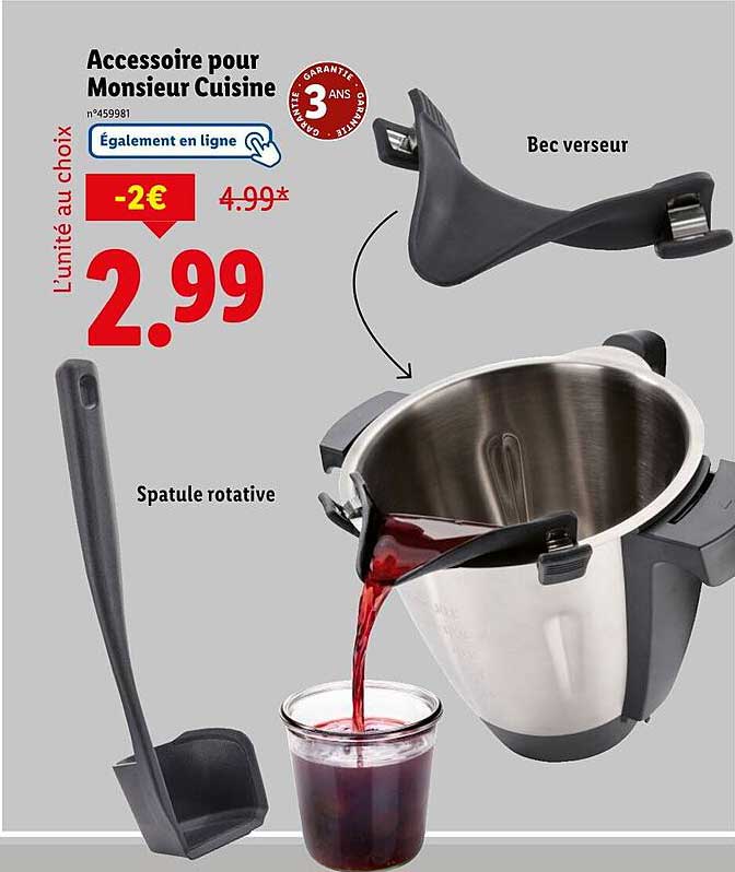 Accessoire pour Monsieur Cuisine