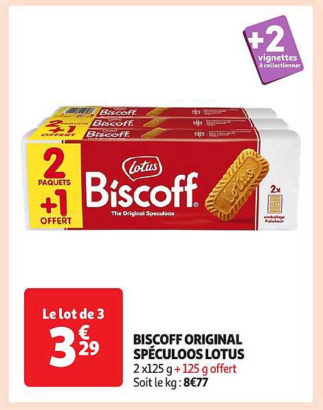 BISCOFF ORIGINAL SPÉCULOOS LOTUS