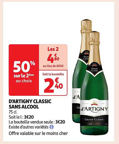D'ARTIGNY CLASSIC SANS ALCOOL
