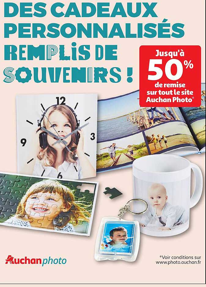 DES CADEAUX PERSONNALISÉS REMPLIS DE SOUVENIRS !