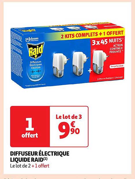 DIFFUSEUR ÉLECTRIQUE LIQUIDE RAID