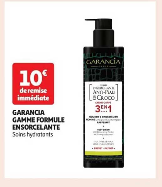 GARANCIA GAMME FORMULE ENSORCENLANTE