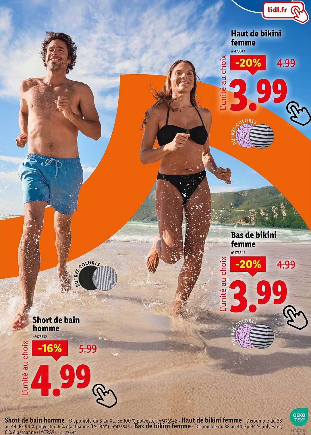 Haut de bikini femme