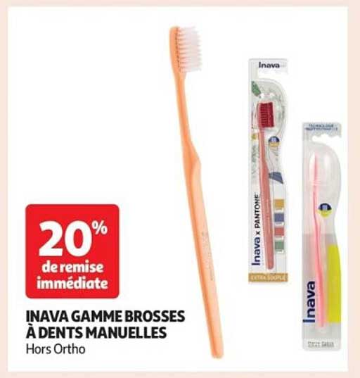 INAVA GAMME BROSSES À DENTS MANUELLES