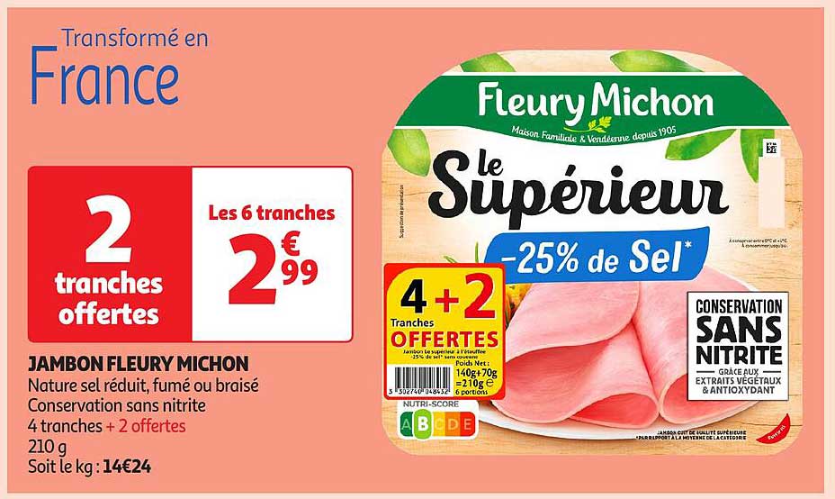 JAMBON FLEURY MICHON