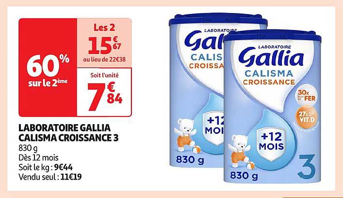 LABORATOIRE GALLIA CALISMA CROISSANCE 3