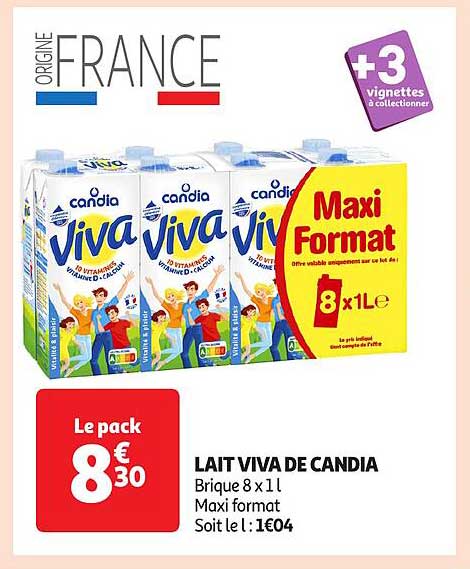LAIT VIVA DE CANDIA