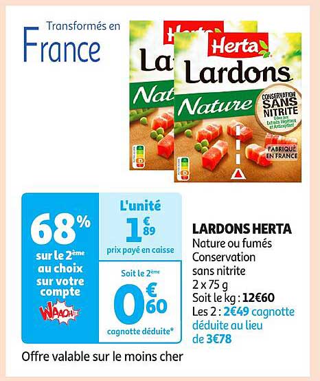 LARDONS HERTA