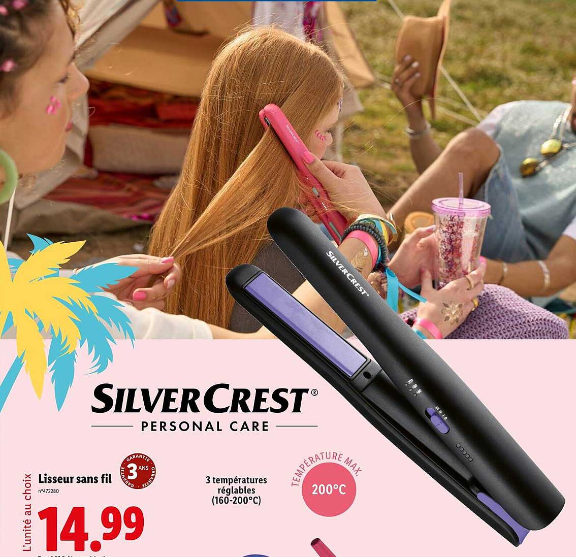 Lisseur sans fil SilverCrest