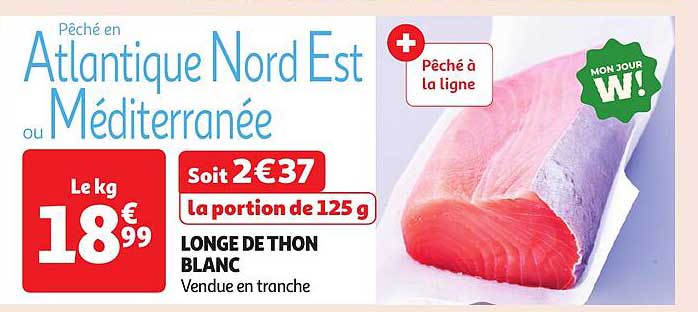 LONGE DE THON BLANC