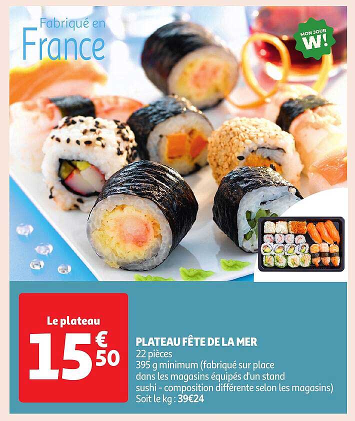 PLATEAU FÊTE DE LA MER