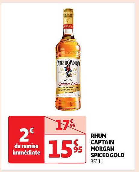 RHUM CAPTAIN MORGAN SPICED GOLD