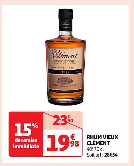 RHUM VIEUX CLÉMENT