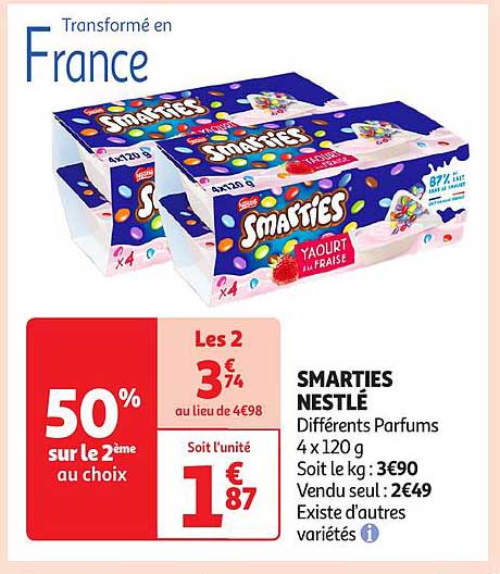 SMARTIES NESTLÉ