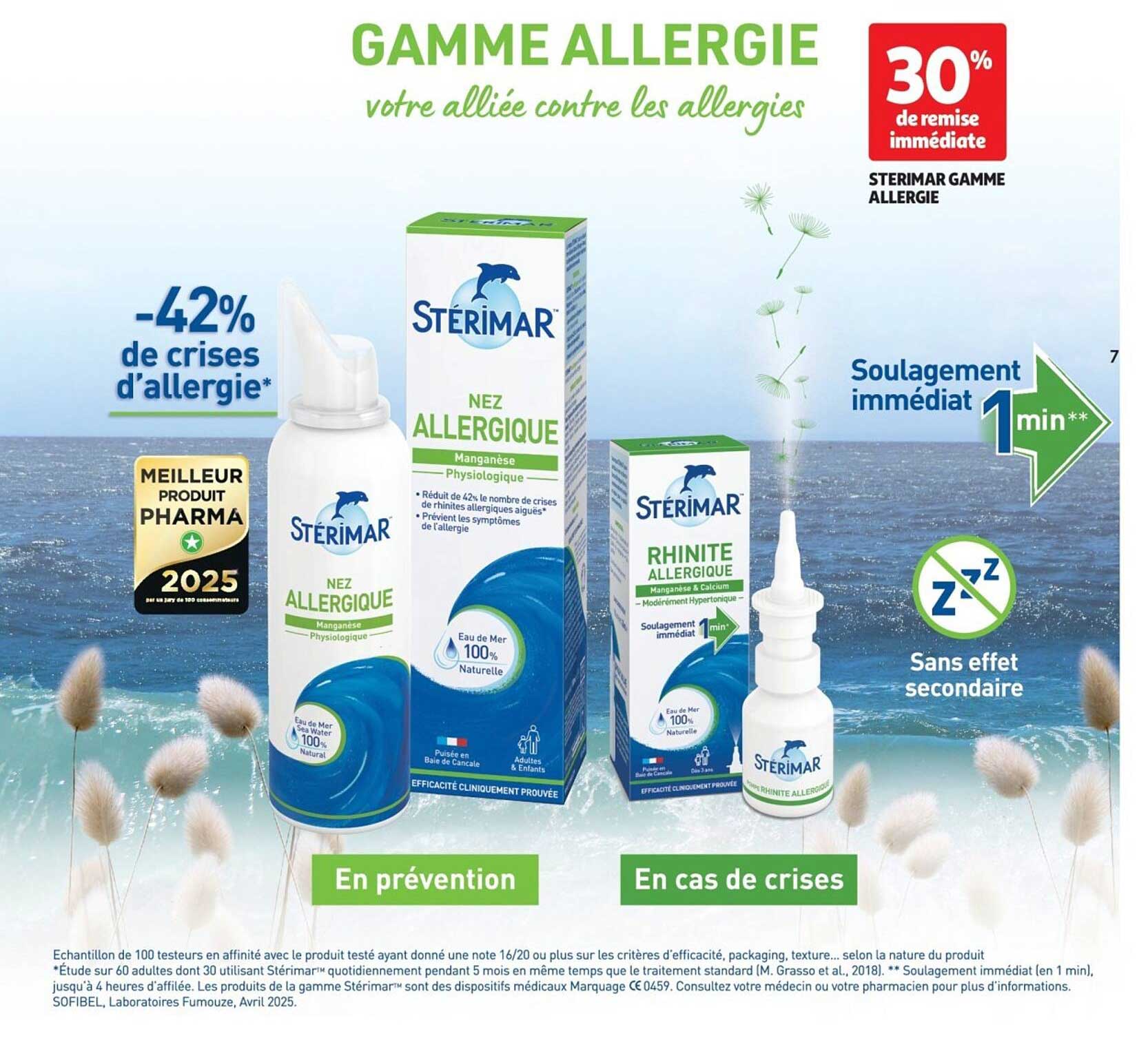 STERIMAR GAMME ALLERGIE