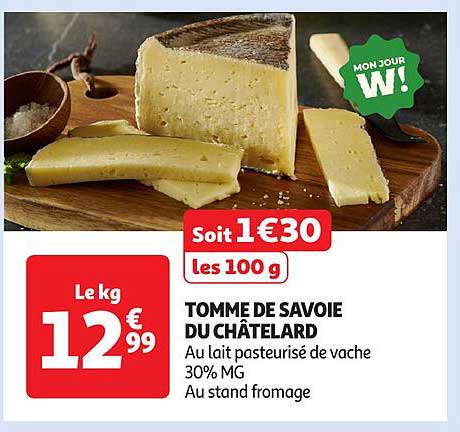 TOMME DE SAVOIE DU CHÂTELARD