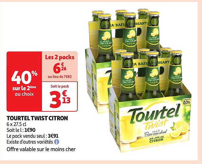 TOURTEL TWIST CITRON