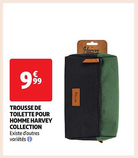 Trousse de toilette pour homme Harvey collection