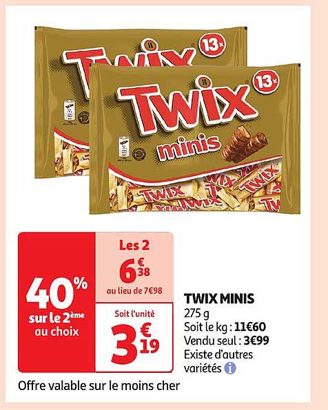 TWIX MINIS