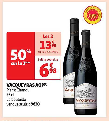 VACQUEYRAS AOP Pierre Chanau