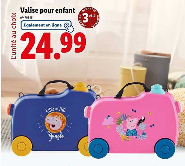 Valise pour enfant